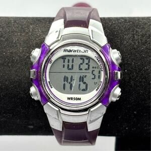 Purple Marathon Digital Watch